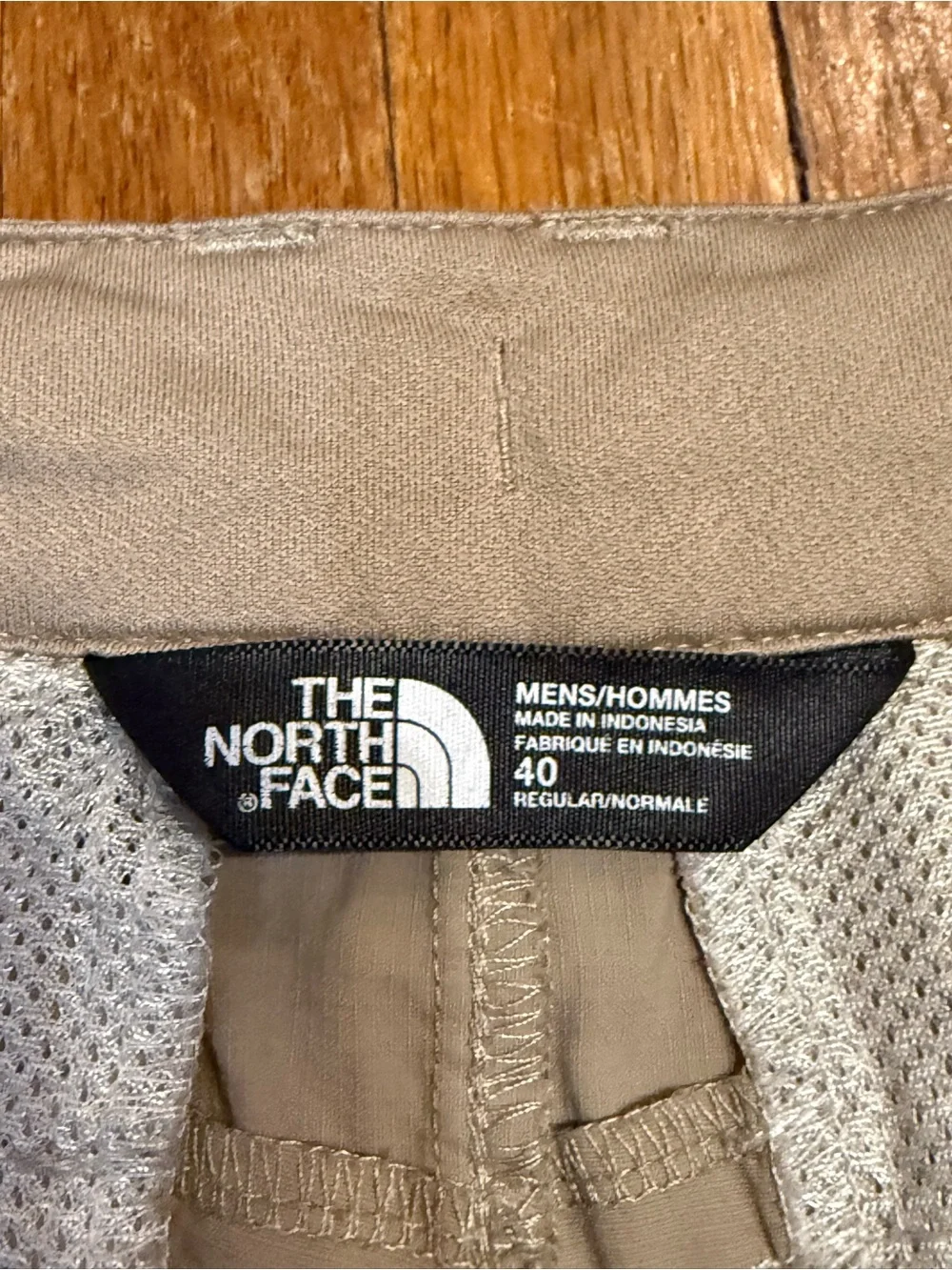 The North Face Men’s Khaki Lightweight Hybrid Shorts